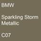 Preview: BMW, Sparkling Storm Metallic, C07.